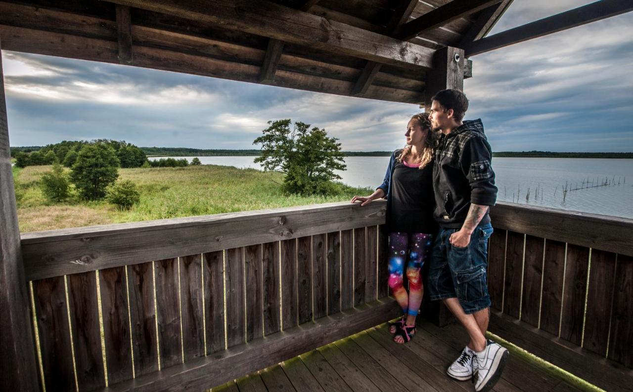 traumHaff Historischer Kahnschifferhof mit Kamin, liebevoll restauriert Vogelsang-Warsin Exterior foto